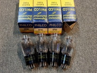부품-장터 - PHILCO(sylvania) 6F6G 투명관 매치드쿼드 박스신품...