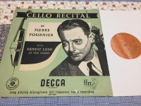음반-장터 - 푸르니에..첼로 리사이틀(DECCA LXT 2766)