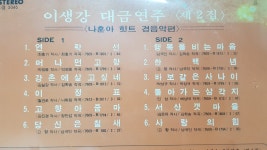 이생강 대금연주 등 레코드판 2장 - 음반-장터