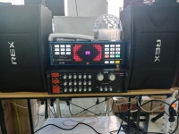 (신품)태진K1 노래방기계 유선 마이크셋트.노래방기계셋트, 가정용태진 노래반주기기계 유선마이크 풀셋트 - 국산오디오-장터 - 소리전자