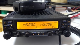 소리전자 - 아이콤 2710 듀얼 민영 정품 팝니다