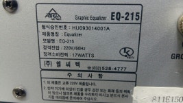 전자종합-장터 - 엘씨텍 2채널 15밴드 이퀄라이저 EQ-215 2대 판매합니다.