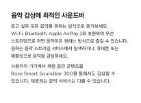 BOSE [보스] 네트워크 사운드바(Smart Soundbar 300)