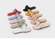 바니에 리본 플랫 비치 슬리퍼 1cm [LAST SALE] 바니에 리본 플랫 비치 슬리퍼 1cm - 소보제화 공식 온라인스토어