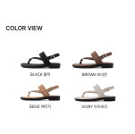 폴라스 조리 스트랩 단화샌들 2cm, 225mm,230mm,235mm,240mm,245mm,250mm,로우힐,라운드토우,샌들,슬리퍼,플랫,로퍼,스트랩,2cm,25MMS434... 