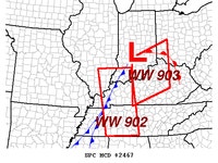 Storm Prediction Center Mesoscale Discussion 2467