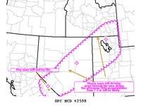 Storm Prediction Center Mesoscale Discussion 2598
