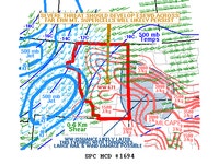 Storm Prediction Center Mesoscale Discussion 1694