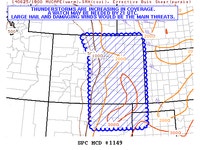 Storm Prediction Center Mesoscale Discussion 1149