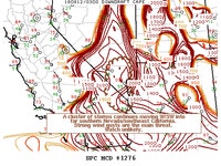 Storm Prediction Center Mesoscale Discussion 1276