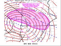 Storm Prediction Center Mesoscale Discussion 111