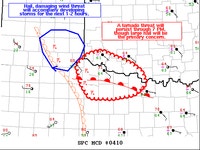 Storm Prediction Center Mesoscale Discussion 410
