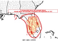 Storm Prediction Center Mesoscale Discussion 2078