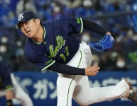 ＜D・ヤ24＞ヤクルト4番手の清水（撮影・島崎忠彦） - スポニチ Sponichi Annex 野球