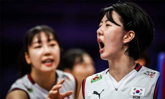 VNL 첫 승 쉽지 않네… 여자배구, 미국에 완패하며 1주 차 전패