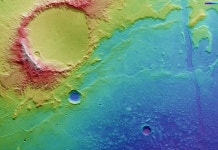 화성 최대 호수 터 고화질 사진 공개