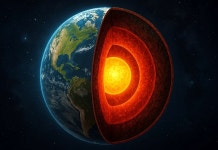 지구 중심의 금, 어떻게 지표면에 도달할까