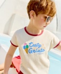 [스타일노리터] 캔디비스트로 CANDYFUL 젤라또 와플 티셔츠