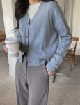 하민기획 | 몬트 라쿤울 니트가디건-6color, 라쿤20% 울30%-고퀄리티, 착한가격-따뜻한 베이직 데일리가디건~강추! - 스타일티바