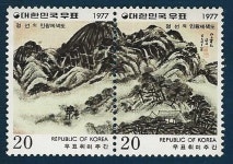 수집뱅크코리아 1977년 우표취미주간 2종 연쇄(B급) C763~64년 [수집뱅크코리아] 1977년 우표취미주간 2종 연쇄(B급) C763~64년