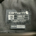 칼하트 / 코튼 나일론 폴리 / 자켓 (SIZE: MEN 2XL) CARHARTT 칼하트 C003, BLK, 202112제조, 아크틱 자켓 / 코튼 나일론 폴리 / 자켓... 