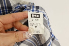 EDWIN 에드윈 코튼 / 셔츠 / (SIZE : MEN M)