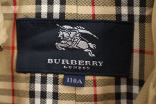 BURBERRY 버버리 코튼 폴리 / 트렌치 코트 / (SIZE : KIDS 110)