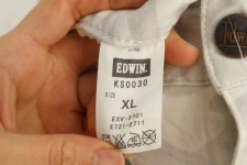 EDWIN 에드윈 코튼 스판 / 팬츠 / (SIZE : MEN 37)