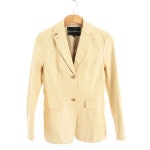 BUONA GIORNATA WOMEN LEATHER [중고] BUONA GIORNATA 부오나 조르나타 양가죽 블레이져(SIZE : WOMEN M)