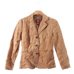 EDDIE BAUER WOMEN BLAZER EDDIE BAUER 에디 바우어 리얼 가죽 스웨이드 블레이져(SIZE : WOMEN M)