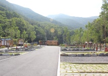 홈 > 야영장 소개 > 시설및요금안내 | 수성구청 진밭골 야영장 진밭골 야영장