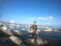 시야와 착용감 최고 몇번사서 이제는 익숙합니다. 목부분은 처음에 자리잡기 전까지 바세린 발라서 목 쓸림9월 베스트리뷰 - 주식회사 수영사랑