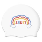 센티 키치레인보우 실리콘 수모 SC-2372 Wt - 주식회사 수영사랑 센티 키치레인보우 실리콘 수모 SC-2372 Wt