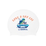 배럴 라이딩 터틀 실리콘 수모 B4SUASC020 WHT - 주식회사 수영사랑 배럴 라이딩 터틀 실리콘 수모 B4SUASC020 WHT