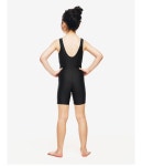 주식회사 수영사랑 | 배럴 더블스쿱 3부 반신 여아동 수영복 배럴 더블스쿱 3부 반신 U백 [블랙] 여아동 실내수영복 B6SKSWH302 BLK