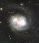 Bad Astronomy | Hubble image of colliding galaxies IC 1623 Sometimes, galaxies collide