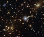 Bad Astronomy | Hubble image of a galaxy cluster Abell S0295 A moment of the Universe