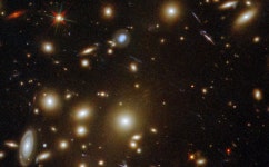 Bad Astronomy | Hubble image of a galaxy cluster Abell S0295 A moment of the Universe