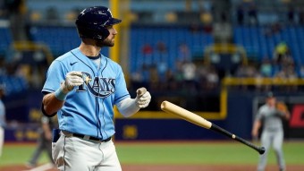 That was an ugly way for Rays to celebrate a return to first place
