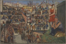L.S. Lowry: The Pond, 1950 – Display at Tate Liverpool | Tate