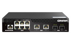 QNAP Introduces the Half-width Rackmount QSW-M2106R-2S2T 2.5GbE & 10GbE L2 Web Managed Switch | TechPowerUp QNAP Introduces the... 