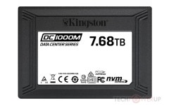 Kingston Ships 7.68TB Capacity for DC1000 U.2 NVMe PCIe Data... 68TB Capacity for DC1000 U.2 NVMe PCIe Data Center SSD