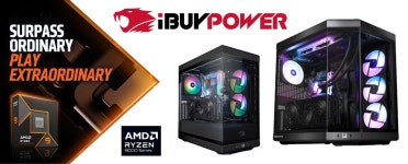 AMD Ryzen 9000X3D Series Processors Now Available in iBUYPOWER Gaming PCs | TechPowerUp AMD Ryzen 9000X3D Series Processors Now... 