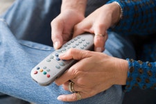 Amount of time people spend binge-watching movies and TV streamed upward during the summer | The Sun Time spent binge-watching... 