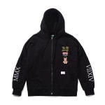 THEBOUNCE 비에스래빗BS HOODIE ZIPUP BLACK