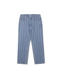 THEBOUNCE 퍼즈 스톤 워시드 스트라이프 진STONE WASHED STRIPE JEAN (Light blue) - THEBOUNCE (더바운스)