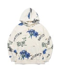 THEBOUNCE 로맨틱크라운 FLOWER PATTERN HOOD (Oatmeal) - THEBOUNCE (더바운스)