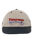 THEBOUNCE 예스아이씨 Y.E.S 컴퍼니 캡 Y.E.S Company Cap (Stone/Navy) - THEBOUNCE (더바운스)