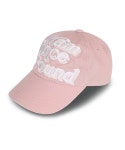 THEBOUNCE 그램 아운스 파운드 70S LOGO 6PANEL CAP_Washed Pink - THEBOUNCE (더바운스)