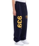 THEBOUNCE 아카이브볼드 939 LOGO SWEAT PANTS (Navy) - THEBOUNCE (더바운스)